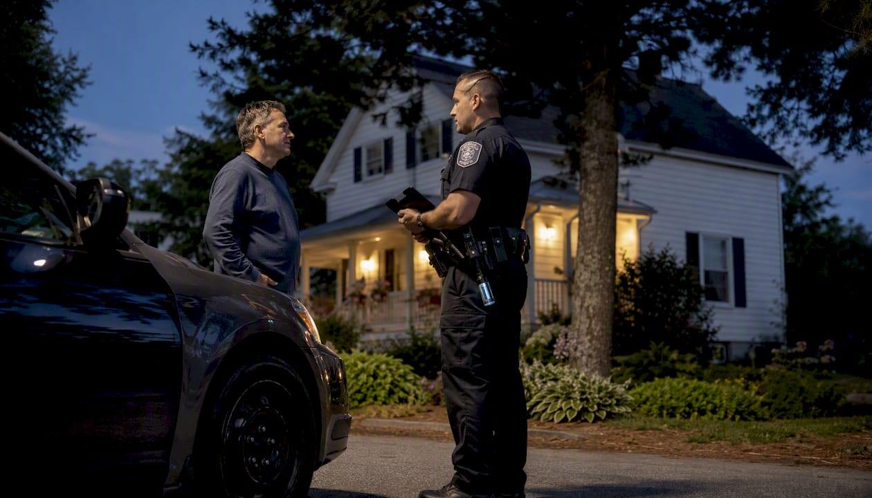 First DUI arrest at roadside in New Hampshire