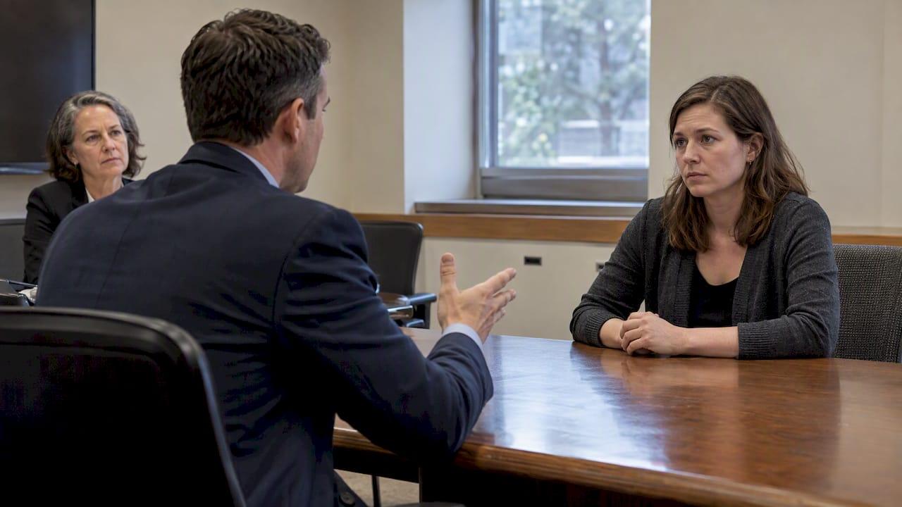 Granite Criminal Defense Advisor Questioning A Witness At A Title Ix Hearing